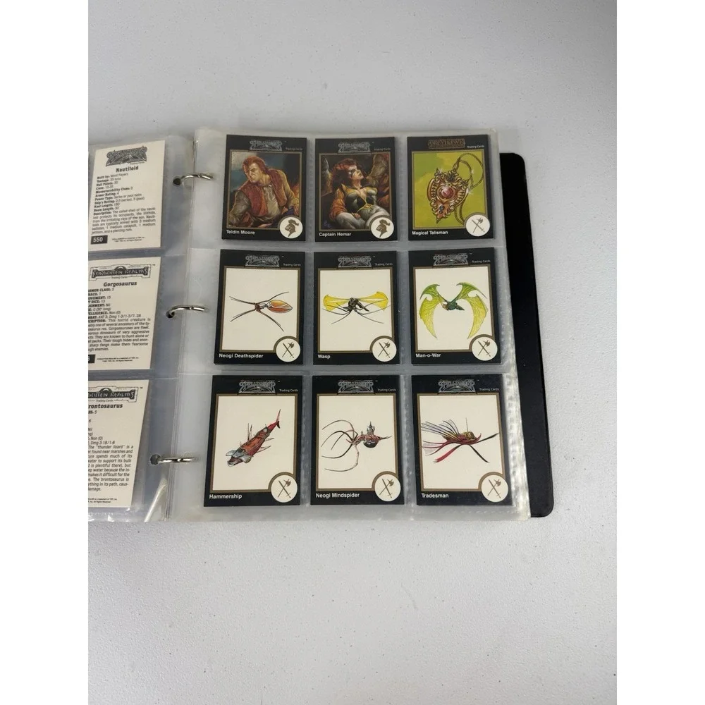Mixed Lot Of TSR 1992 dungeons And dragons cards